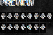 Distorted Text Effect Templates, a Background Graphic by Inartflow (Thumbnail 14 of 23)