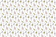 Beauty routine patterns, a Pattern Graphic by Lyolya Profitrolya (Thumbnail 2 of 3)