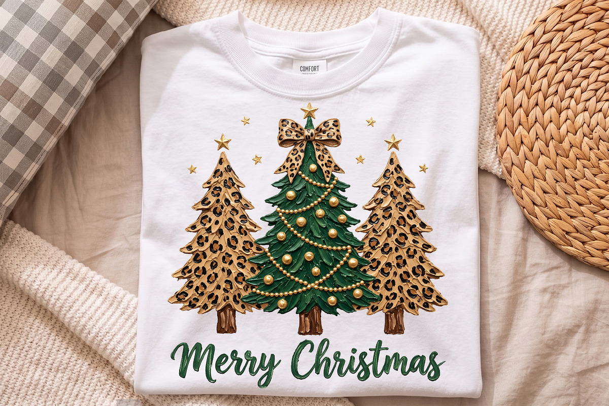Merry Christmas Png, Leopard Print, an Object Illustration by Libby Wishes (Photo 1 of 3)