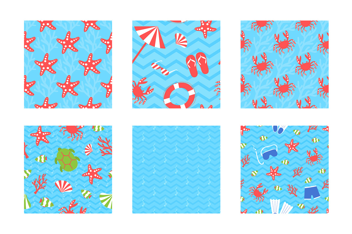 Summer patterns, a Pattern Graphic by Alla_Ri_Shop (Photo 2 of 3)