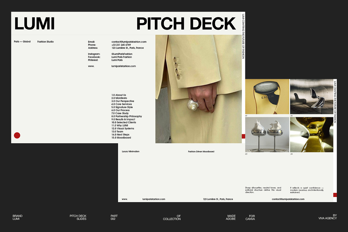 LUMI | Pitch Deck, a Presentation Template by Viva Agency (Photo 10 of 11)