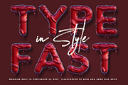 Liquido - 3D Color SVG Font, a Font by Deeezy (Thumbnail 3 of 5)