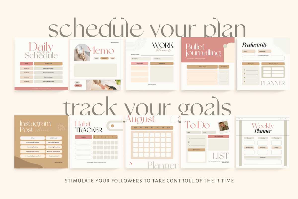 SALE Insta Ladypreneur Coach CANVA, a Social Media Template by Eviory (Photo 28 of 36)