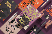 HOCUS POCUS art set, a Seasonal Illustration by BilberryCreates (Thumbnail 2 of 13)