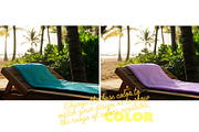 Towel On Wooden Lounger Mockup Beach, a Product Mockup by McLittle Stock (Thumbnail 2 of 4)