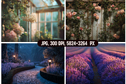 Romantic & Dreamy Photo Backdrops, a Background Graphic by PrintHaven Designs (Thumbnail 5 of 12)
