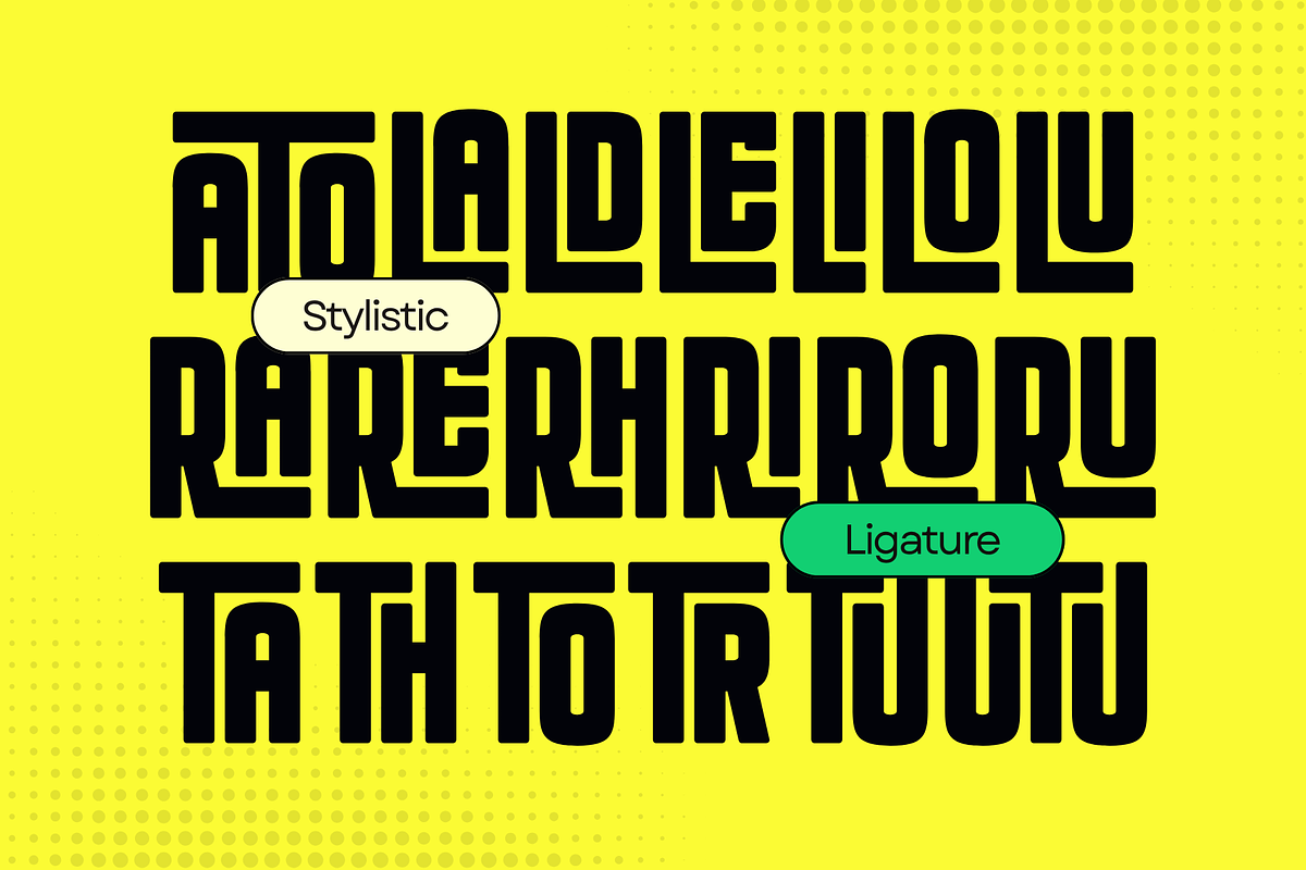 Lova Bold - Branding Logo Font, a Sans Serif Font by Nirmana Visual (Photo 8 of 15)