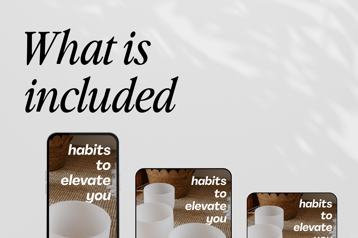 Wellness Instagram Template Bundle, a Templates & Theme by Gentle Glow Club (Photo 3 of 5)