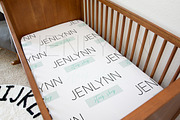Crib Sheet Mockup #WE17, a Product Mockup by JENLYNN Stock Shop (Thumbnail 1 of 5)