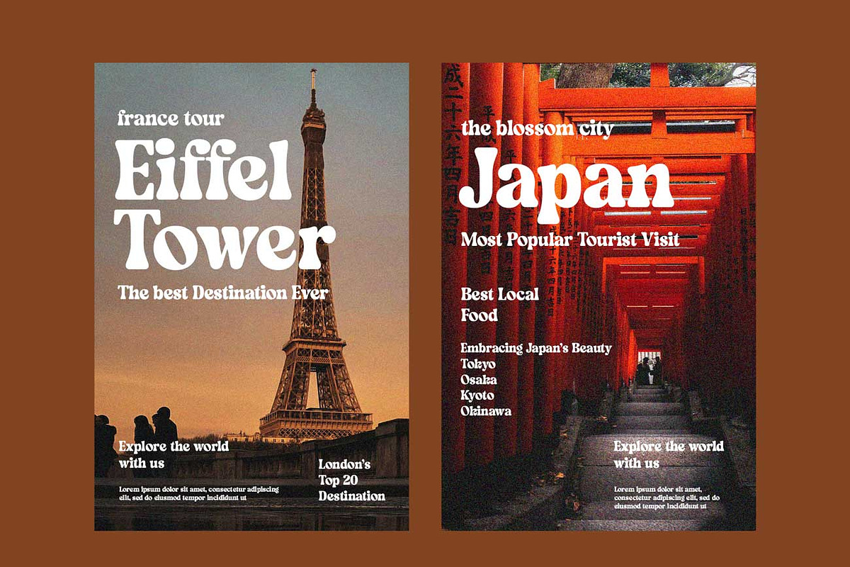 Londona - Retro Serif Font, a Serif Font by RantautypeStudio (Photo 7 of 12)