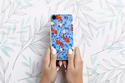 The Blue pool of Gold Fishes, a Pattern Graphic by Siahposh Art Studio (Thumbnail 3 of 6)