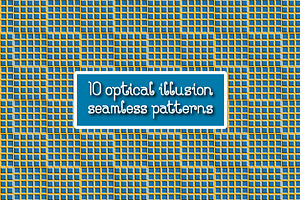 Optical Illusion Seamless Patterns