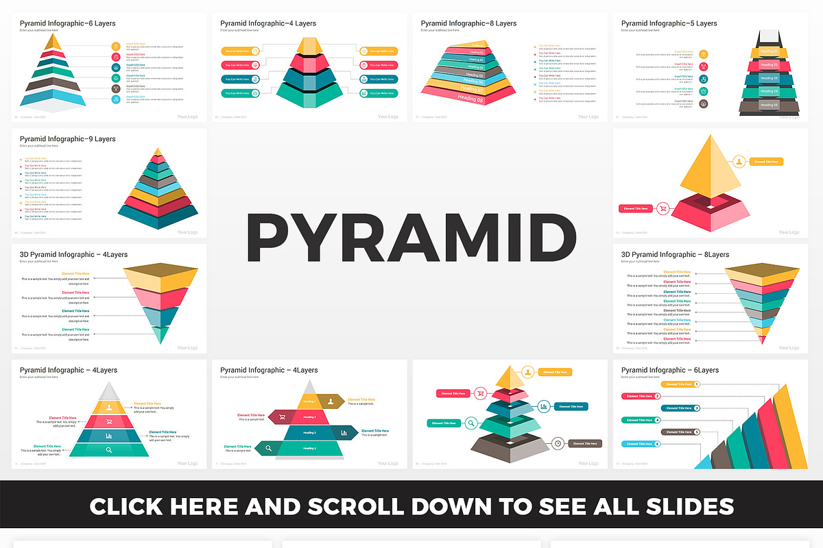 2700 Infographics Templates, a Presentation Template by SlideOne (Photo 11 of 35)