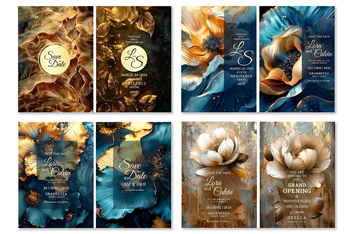 175+ Abstract Vector Invitations, an Invitation Template by M6 Gallery (Photo 122 of 126)