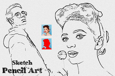 Sketch Pencil Art Photoshop Action