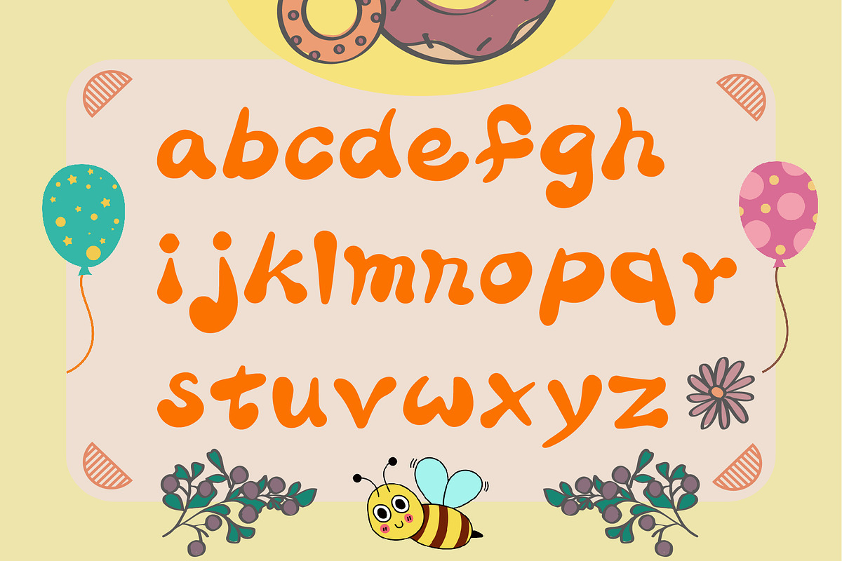 Honey Handwritten Font, a Handwritten Font by Yiru Chen Studio (Photo 3 of 5)