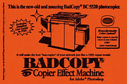 BADCOPY | Ink Bleed & Copier Effects, a Layer Style Add-On by Thundr Co. (Thumbnail 1 of 9)