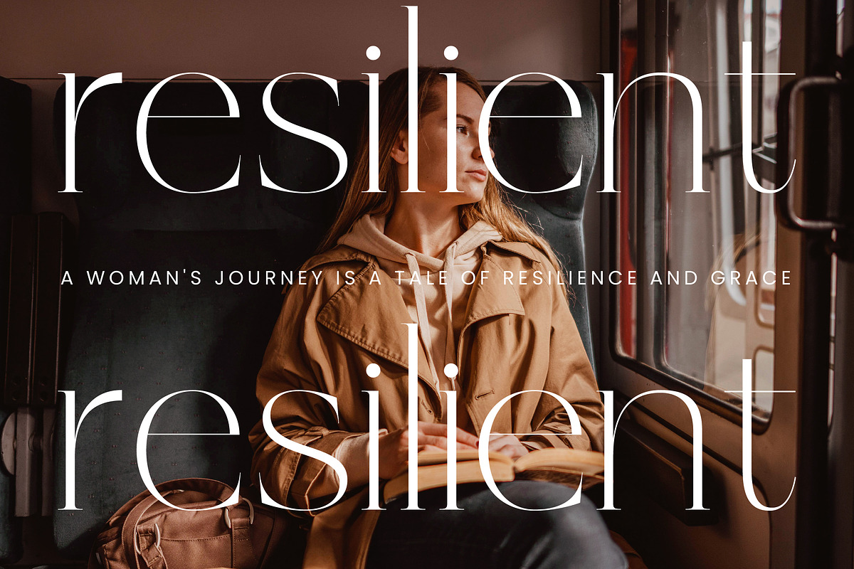 Amethys Mistralit Modern Display, a Serif Font by Letterena Studios (Photo 7 of 15)
