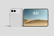 iPhone 18 Duo Mockup, an iPhone Mockup by Graphicbars (Thumbnail 9 of 11)