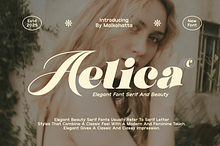 Aelica - Elegant Serif Font