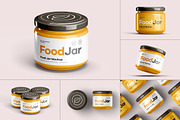 Food Jar Mock-up 2, a Cups & Container Mockup by Yogurt86 (Thumbnail 1 of 10)