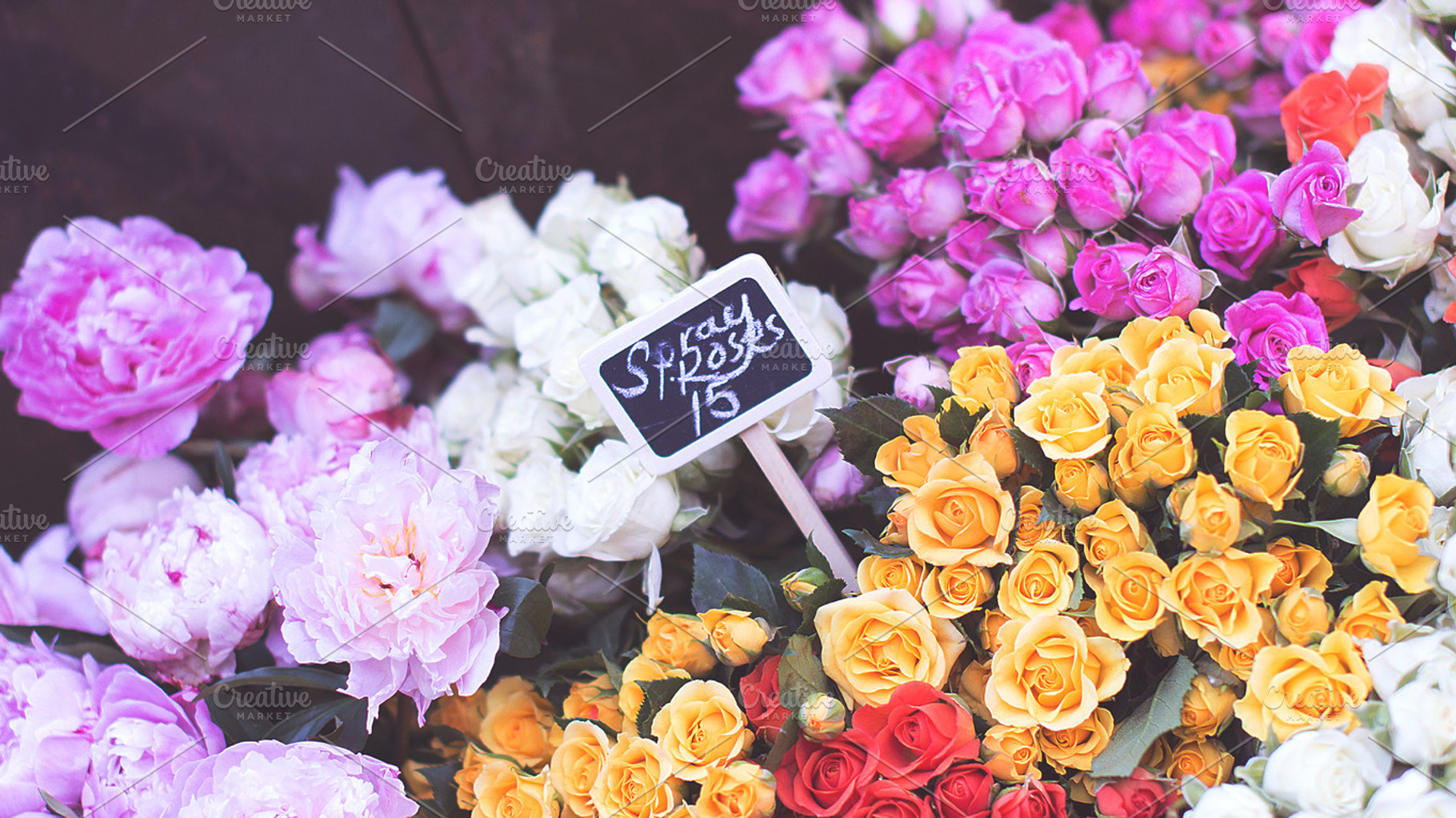 Bunch Of Roses For 15