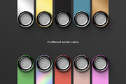 Enamel Pin Mockup Set - Packaging, a Mockup by Avelina Studio (Thumbnail 3 of 5)