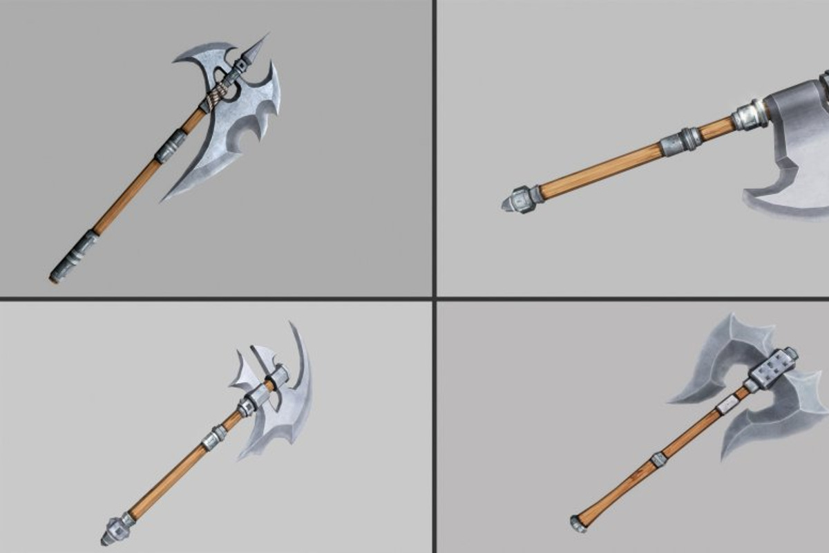 Fantasy Melee Weapons Collection, an Object 3D Model by GamePoly (Photo 7 of 44)