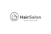 Hair Salon Logo, a Branding & Logo Template by WellMadePixel (Thumbnail 4 of 5)