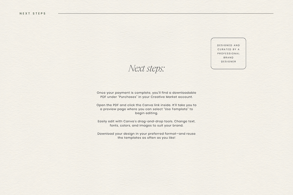 Wellness Logo Suite Canva, a Branding & Logo Template by Ederra Design (Photo 15 of 15)