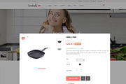 LEO ICOOK - KITCHEN TOOL, COOKWARE,, a Bootstrap Template by LeoTheme (Thumbnail 5 of 8)