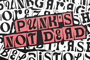 Dirty Punk - Randsom Display Font, a Handwritten Font by Letterhend Studio (Thumbnail 4 of 9)