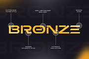 Omega - Futuristic Font, a Sans Serif Font by Hamz Studio (Thumbnail 6 of 12)
