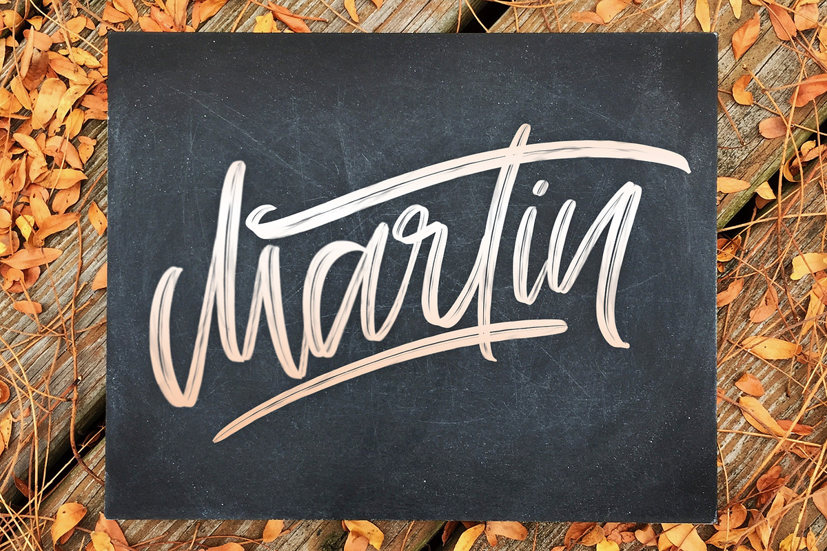 Lettering Box - Procreate Brush set, a Brush Add-On by Angelo Knf | Anko Studio (Photo 11 of 13)