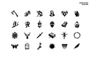 Dark Aesthetic Dithering Bundle, an Object Graphic by pixelbuddha.net (Thumbnail 21 of 22)