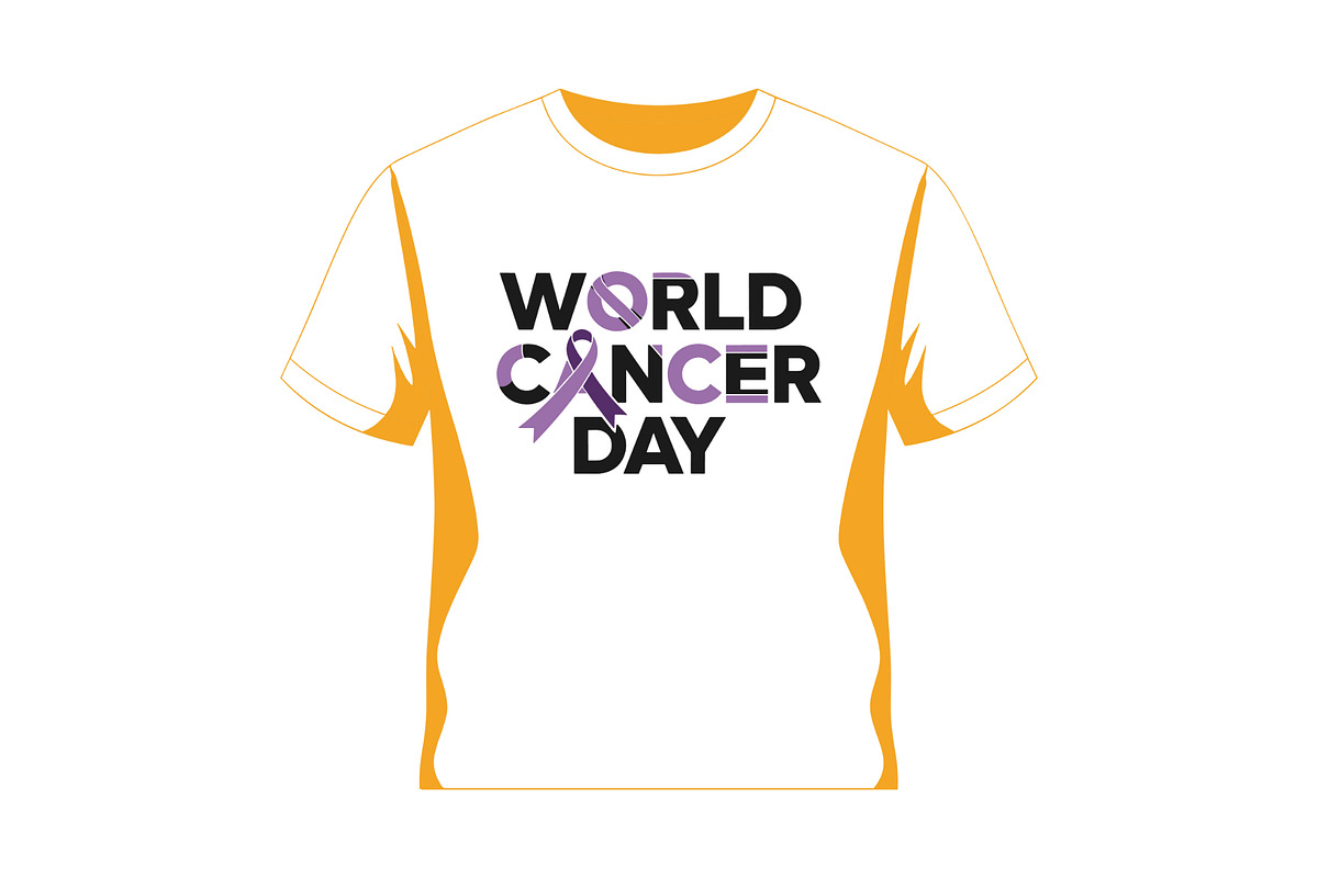 Cancer Day T Shirt Elements Bundle, a Healthcare Illustration by balal (Photo 4 of 29)