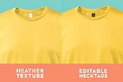 T-Shirt Mockup Template Front & Back, a Shirt Mockup by w/studio (Thumbnail 5 of 6)