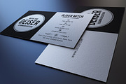 Black And White Business Card, a Business Card Template by Marvel (Thumbnail 2 of 4)