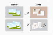 Canva Fram Postcard Mockup Templae, a Product Mockup by Waliullah Solutions (Thumbnail 4 of 5)