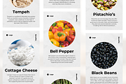 Food Nutrition Templates I Canva, a Social Media Template by The Social Stuff (Thumbnail 10 of 12)
