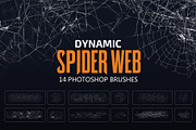 Spider Web brushes, a Brush Add-On by Mohamed Saber (Thumbnail 1 of 6)