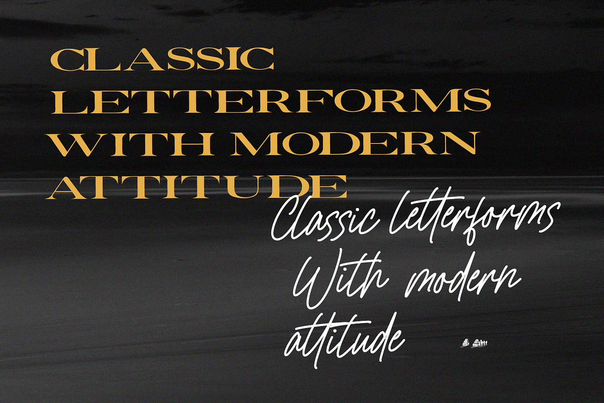 Crustica Font Duo Serif Script Type, a Script Font by Maulana Creative (Photo 4 of 7)