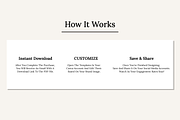 INSPIRING 50 INSTAGRAM TEMPLATE, a Social Media Template by RB Boutique (Thumbnail 5 of 8)
