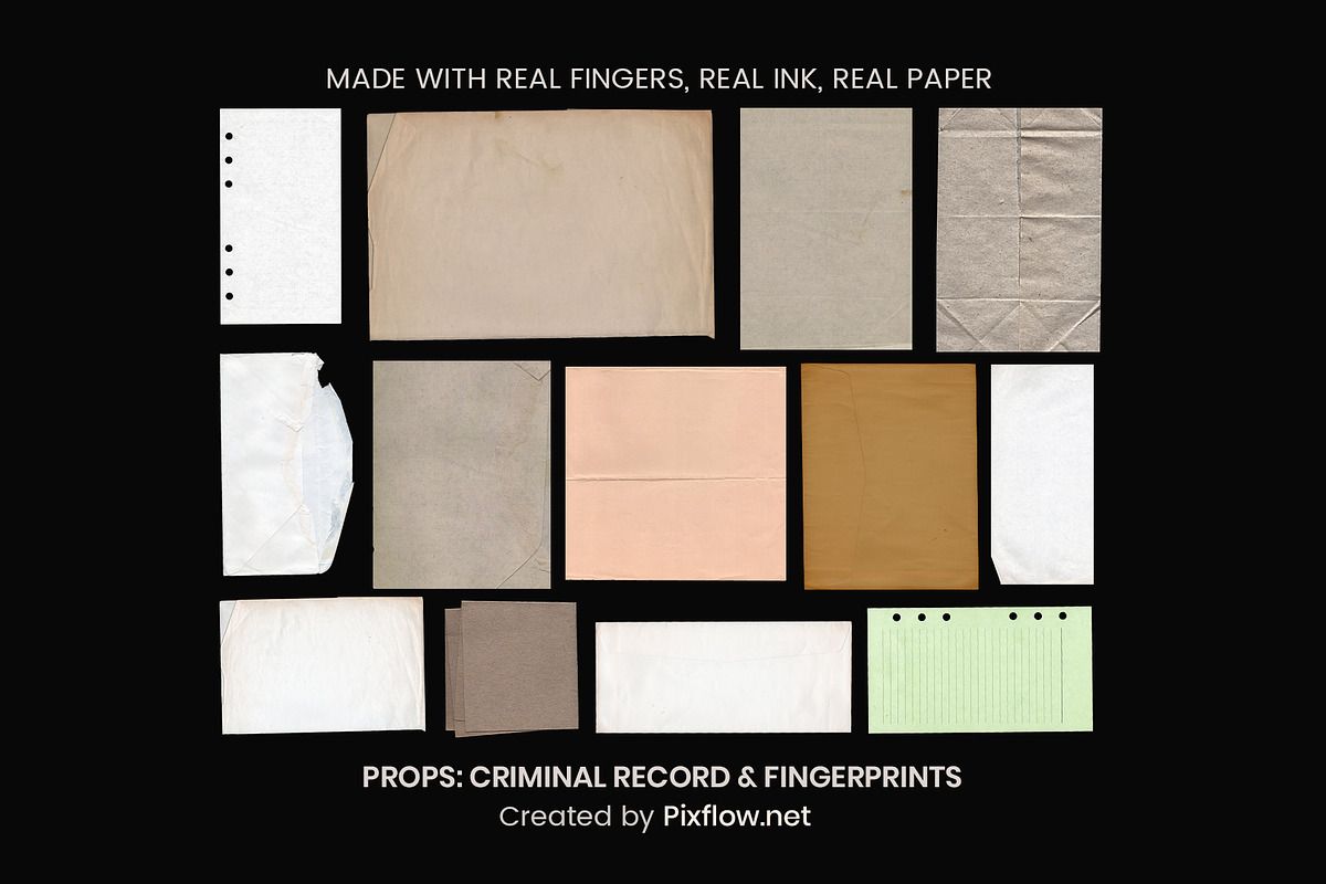 Criminal Record & Fingerprints, a Graphic by Pixflow (Photo 7 of 9)