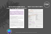 Aesthetician Business Forms Bundle, a Stationery Template by Prodesign (Thumbnail 10 of 15)
