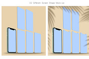 ALL 3D iPHONE MOCK-UP BUNDLE VOL-1, an iPhone Mockup by Graphicsworld125 (Thumbnail 53 of 62)