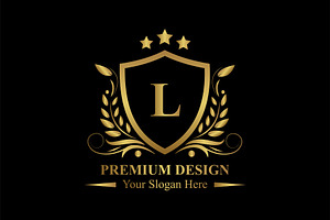 Luxury Shield Logo Design, a Branding & Logo Template by Walldecorated