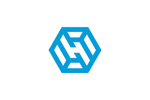 Letter H diamond tech logo, a Branding & Logo Template by Rasagama Studio