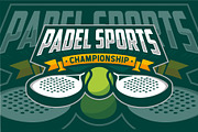 Padell tournament logo design, a Branding & Logo Template by swarnstudio (Thumbnail 3 of 3)