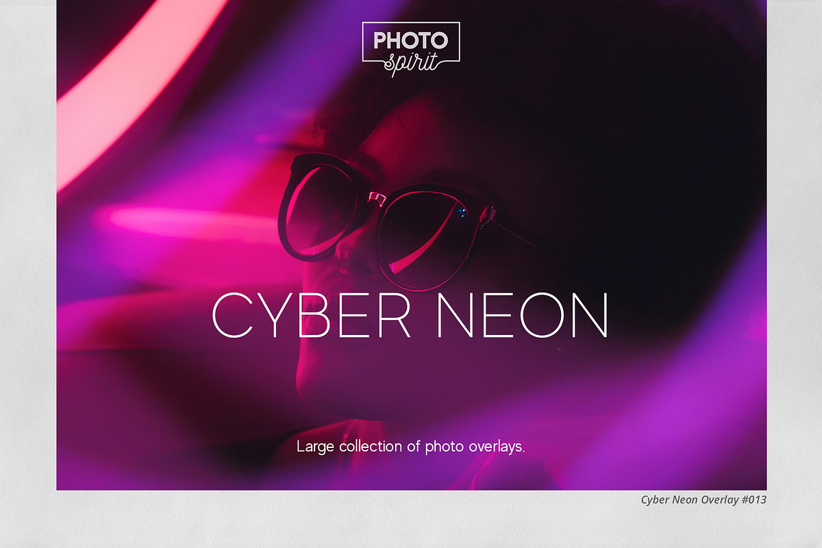 Cyber Neon Overlays, a Brushes & More by PhotoSpirit (Photo 1 of 9)